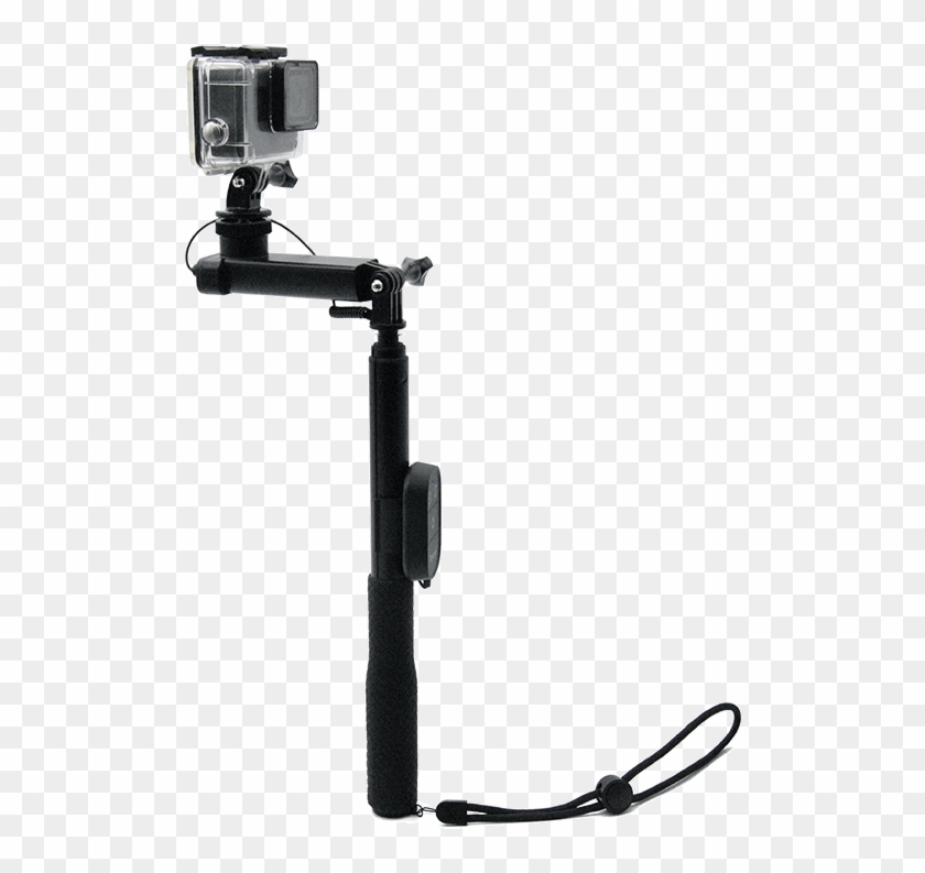 Diving Selfie Stick For Go Pro With Remote Control - Selfie Stick Gopro 5 Png Transparent Clipart