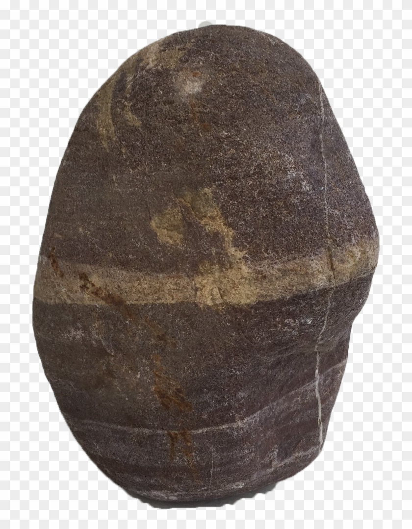 Red With White Stripe - Boulder Clipart #5893294