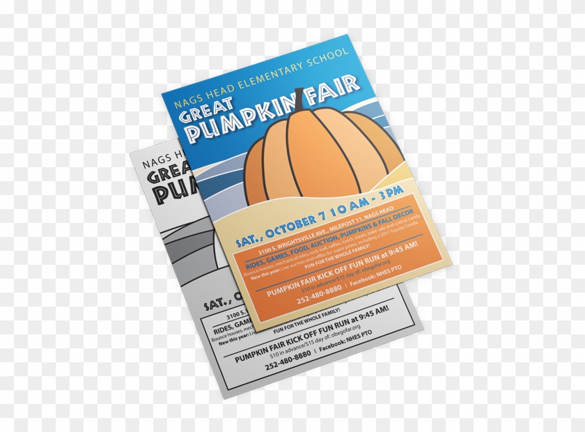 Nags Head Pumpkin Fair Flier - Flyer Clipart #5893400