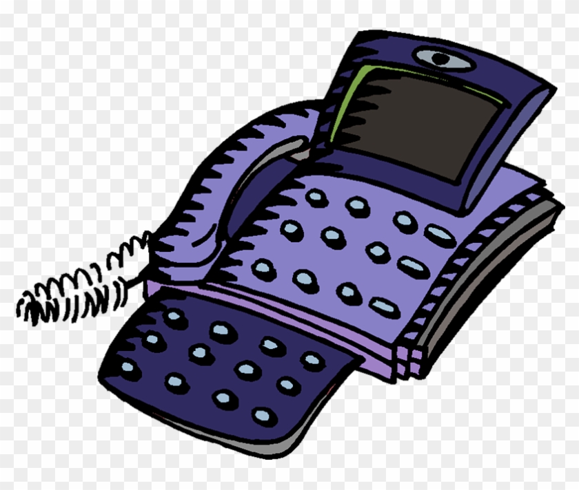 Office Phone Png - Cartoon Office Phone Clipart #5893490