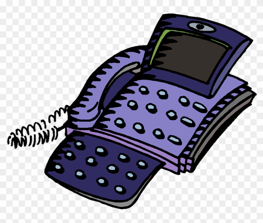 Office Phone Png - Cartoon Office Phone Clipart