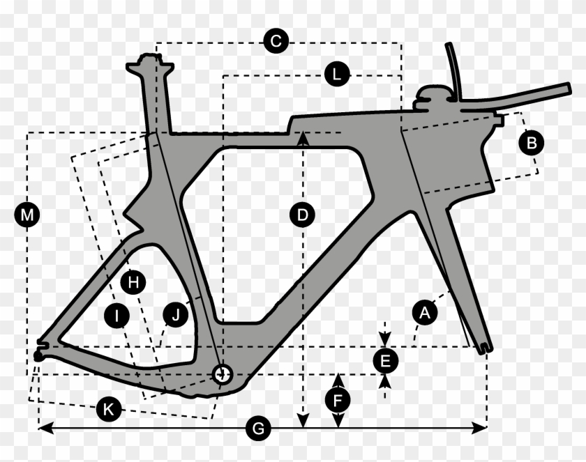 Geometry Of Scott Plasma Rc Bike - Scott Genius 720 Lt Plus 2017 Geometry Clipart #5893580