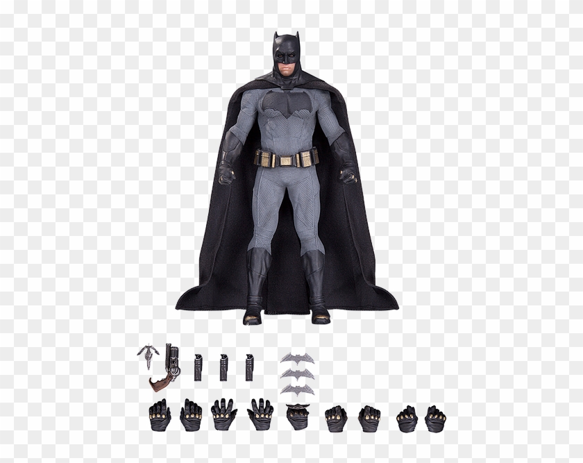 Bat-gadgets And Interchangeable Hands, All In The Image - Dc Collectibles Movie Figures Clipart #5893659