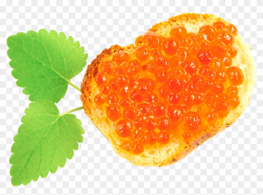 Caviar Toast - Бутерброд С Икрой Png Clipart #5893732