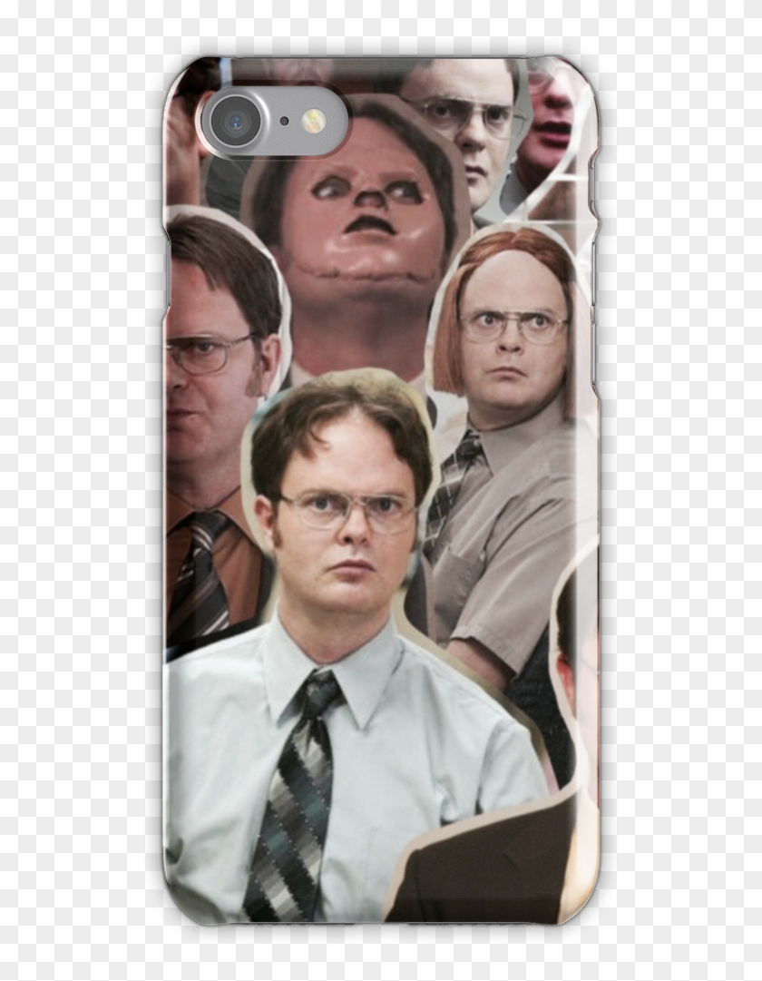 The Office Iphone 7 Snap Case Dwight Schrute Phone Case Clipart 5893871 Pikpng