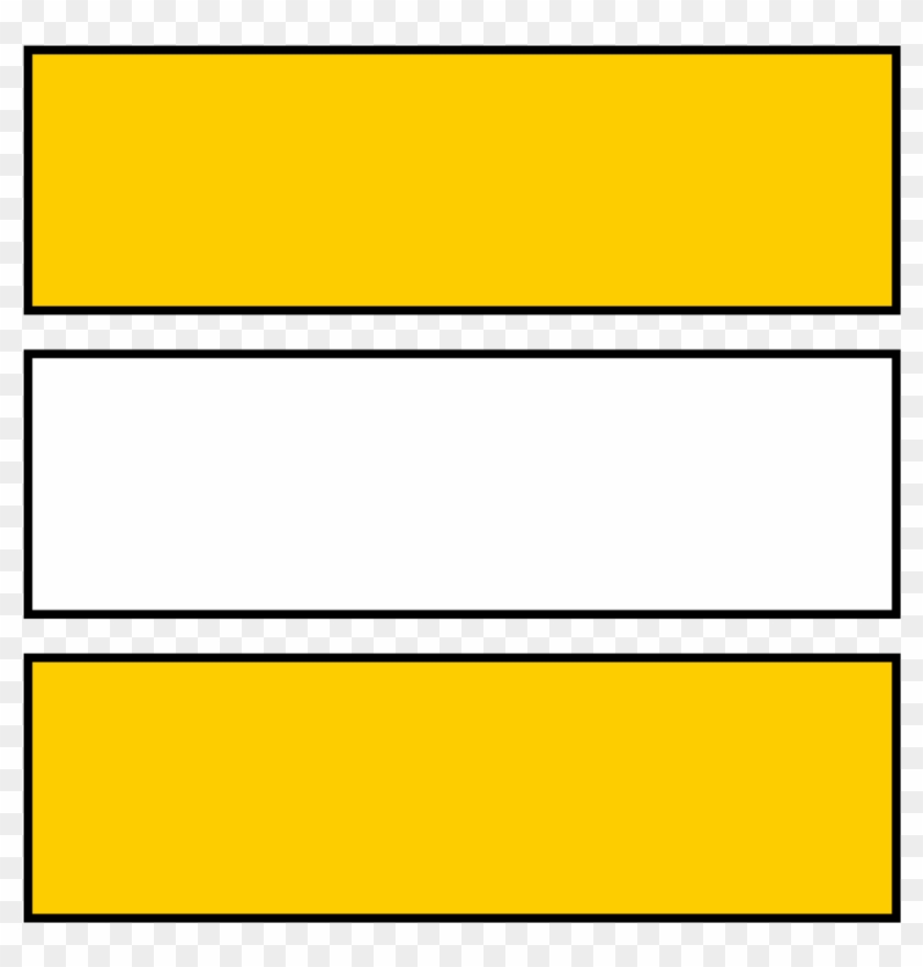 Stripe-marked Biketrail White - Flag Clipart