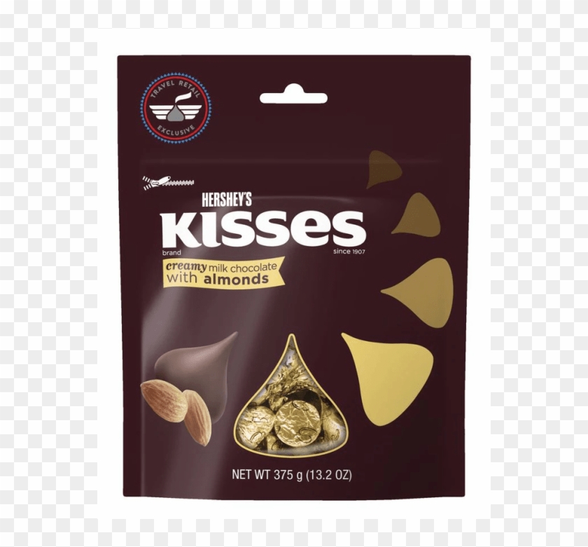 Hershey Kisses With Almond 3 Oz Clipart #5893980