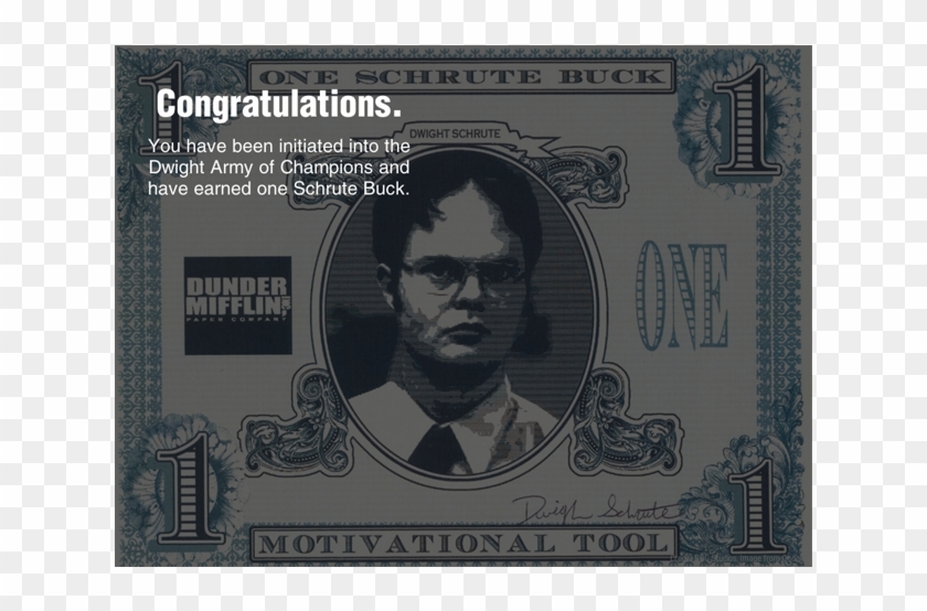 1 - Office Schrute Buck Clipart #5894048