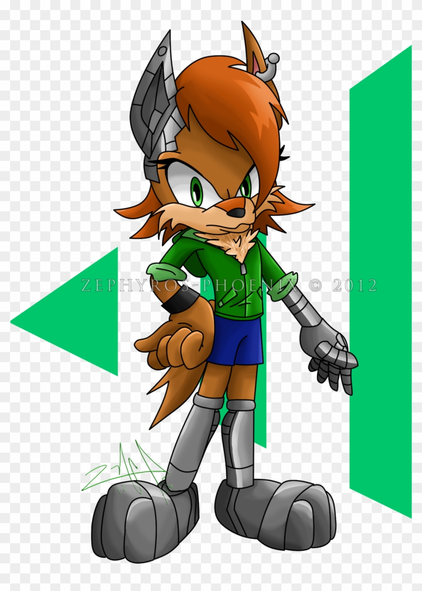 Jackal Clipart Dingo - Sonic Fan Characters Jackal - Png Download #5894309