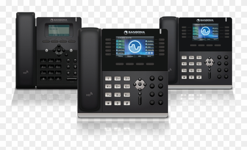 Sangoma Launches New Ip Phones Designed For Freepbx - Sangoma Ip Phones Clipart