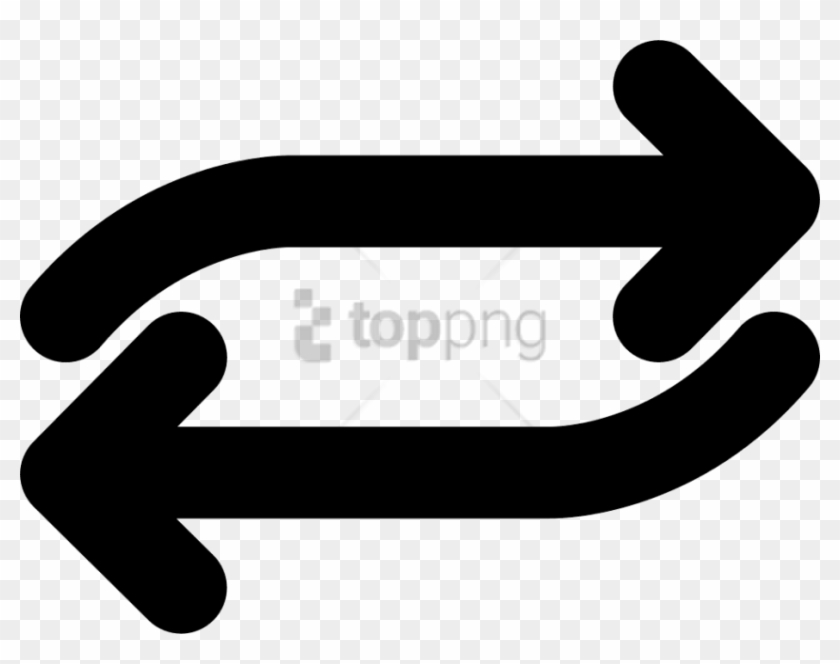 Free Png Flechas Direcciones Opuestas Png Image With - Both Side Arrow Png Clipart