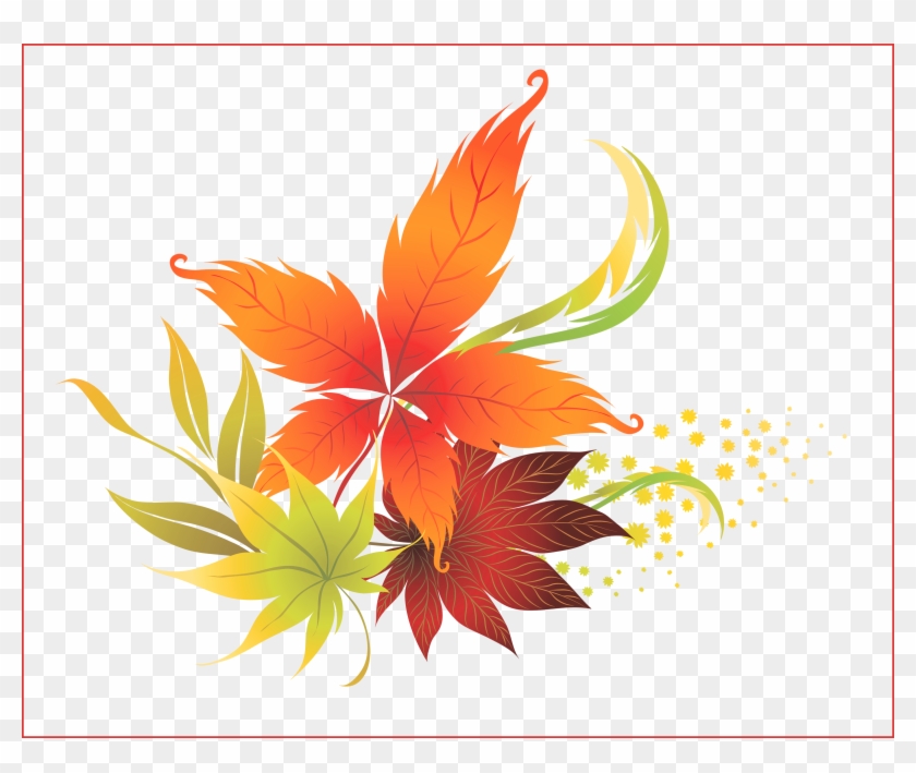 Fall Leaves Fall Clip Art Autumn Clip Art Leaves Clip - Transparent Background Leaf Clipart - Png Download #5894792