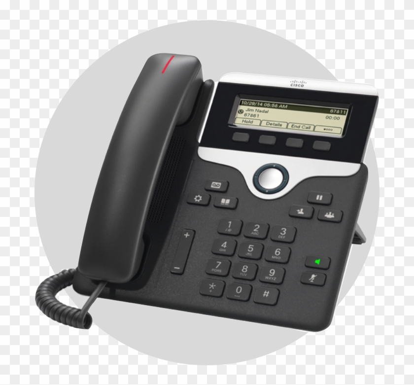 Hosted Telephone Systems - Ip Phone 7811 Clipart #5894813
