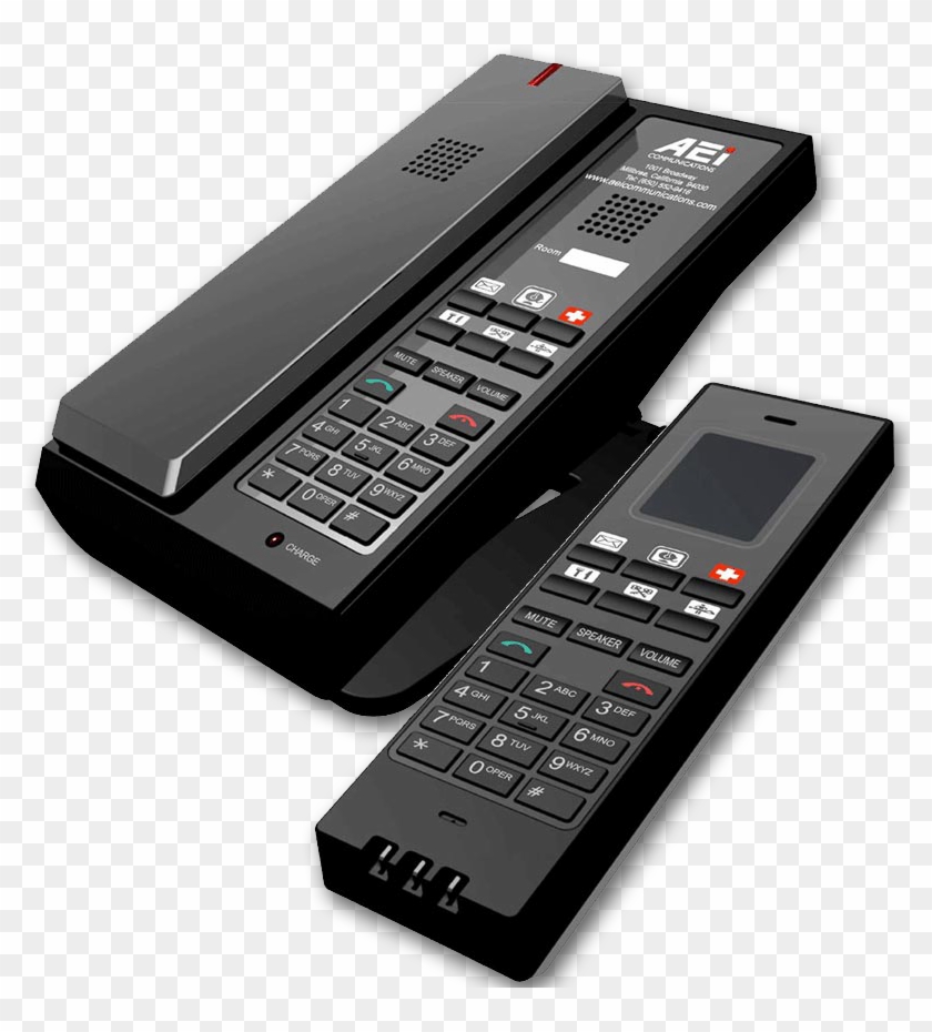 Bed Side Phone - Gadget Clipart