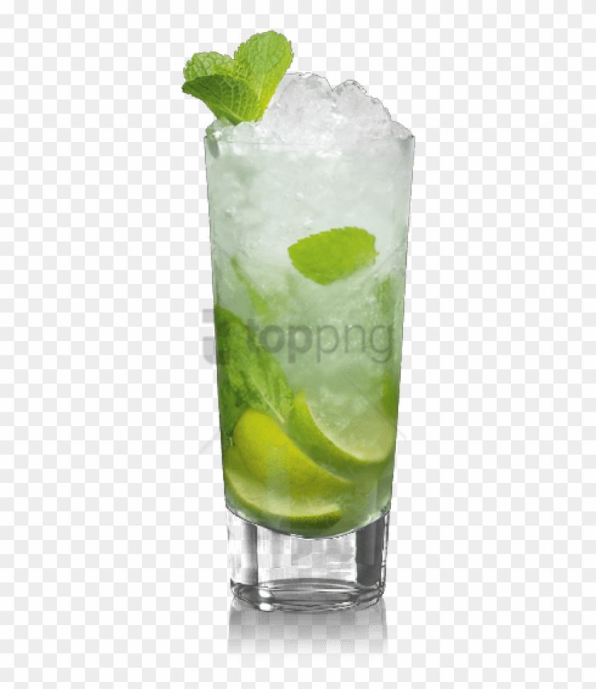 Free Png Caipirinha Png Png Image With Transparent - Highball Glass Mojito Clipart