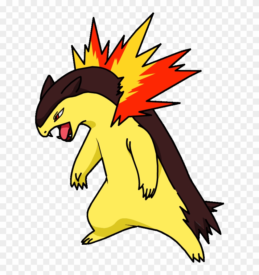 Shiny Typhlosion Os - Pokemon Typhlosion Clipart