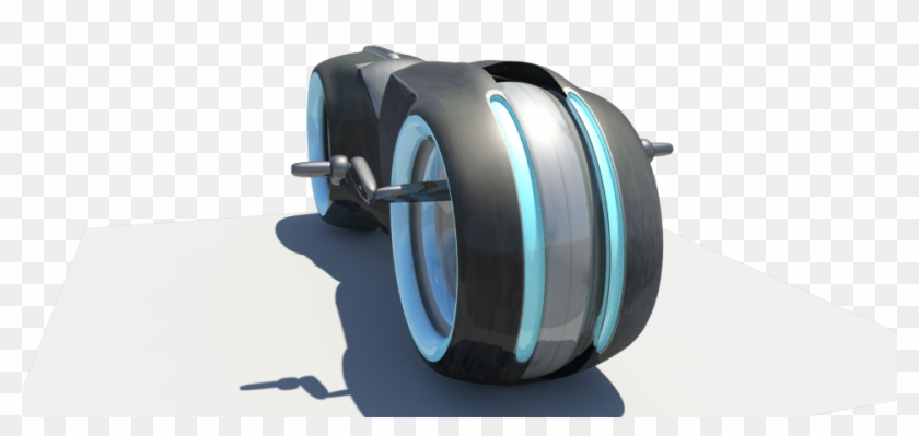 Transparent Motorcycle Tron - Wire Clipart
