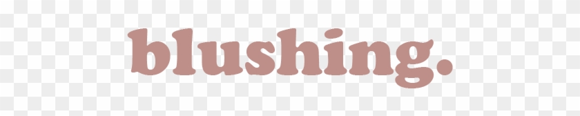 Blushing - Love Clipart #5895584