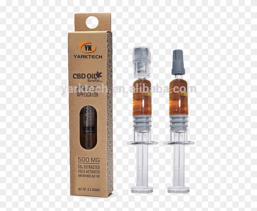 Yaktech Custom Logo Packaging Pyrex Glass 1ml Syringe - Circuit Breaker Clipart #5896147
