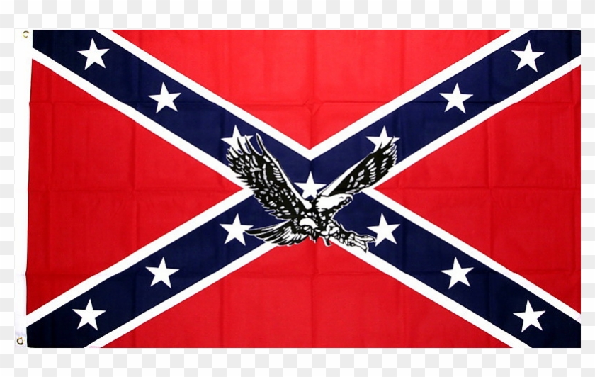 Flag Confederate Png - Fire Lady Rebel Flag Clipart #5896187