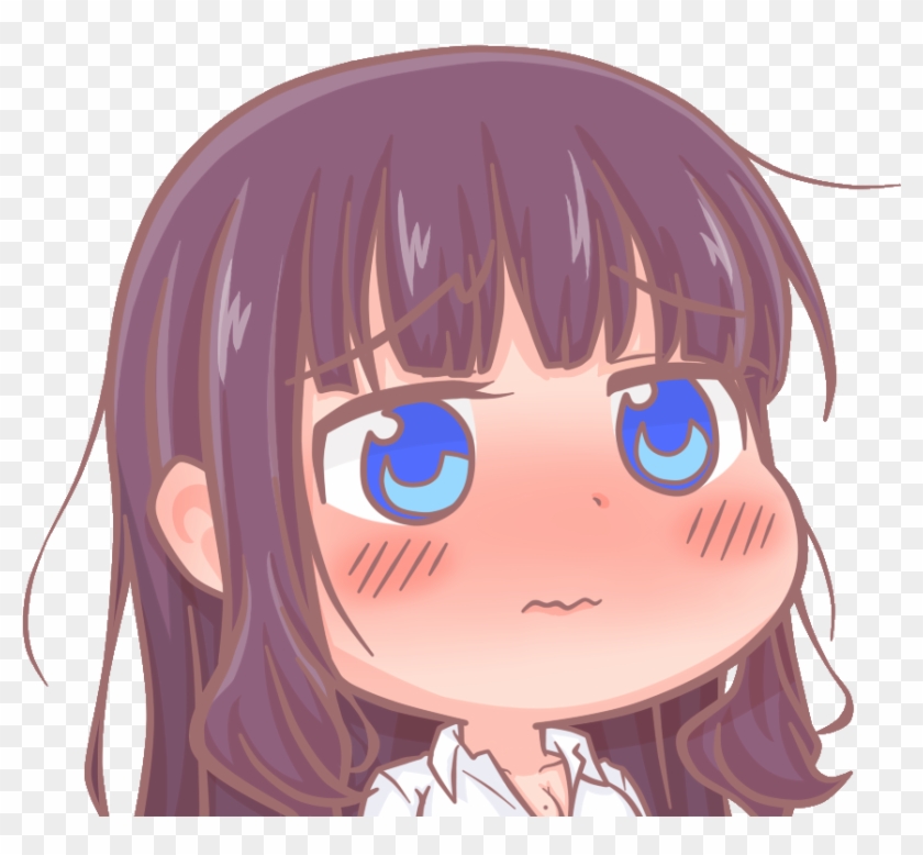 View Samegoogleiqdbsaucenao Blushing , - Hifumi New Game Emoji Clipart