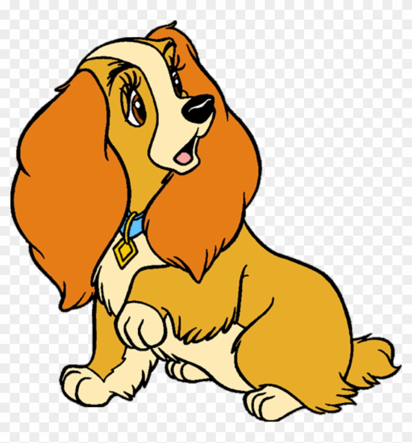 Disneys Lady And The Tramp Images Clip Art Wallpaper - Dog Licks - Png Download