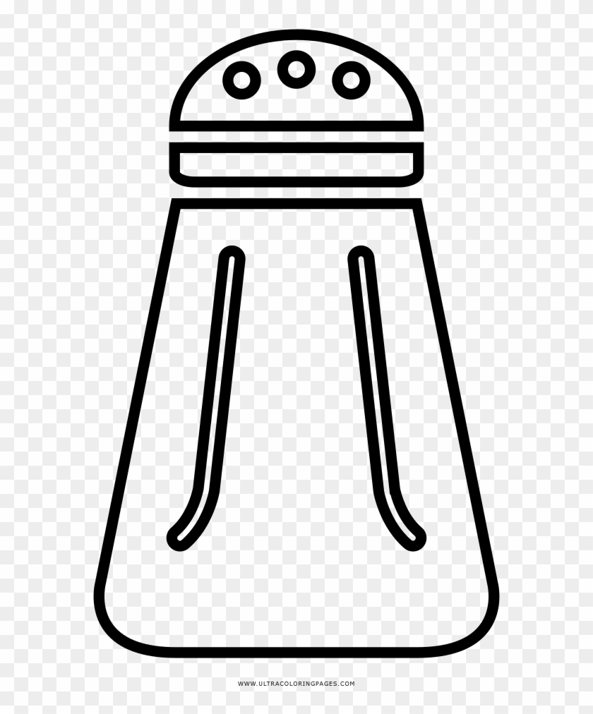 Salt Coloring Page - Sal Para Colorear Clipart