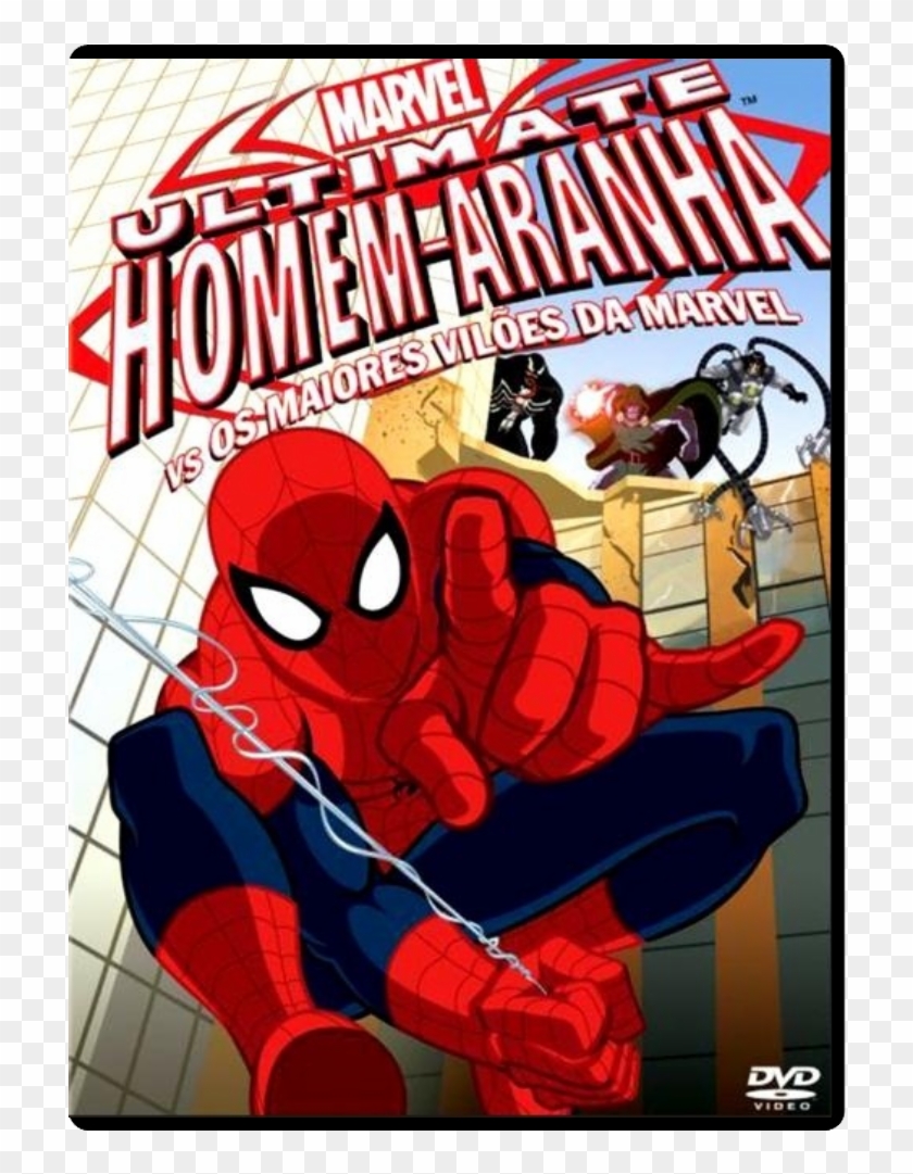 Dvd Ultimate Homem-aranha Vs - Ultimate Spider Man Marvel's Greatest Villains Clipart