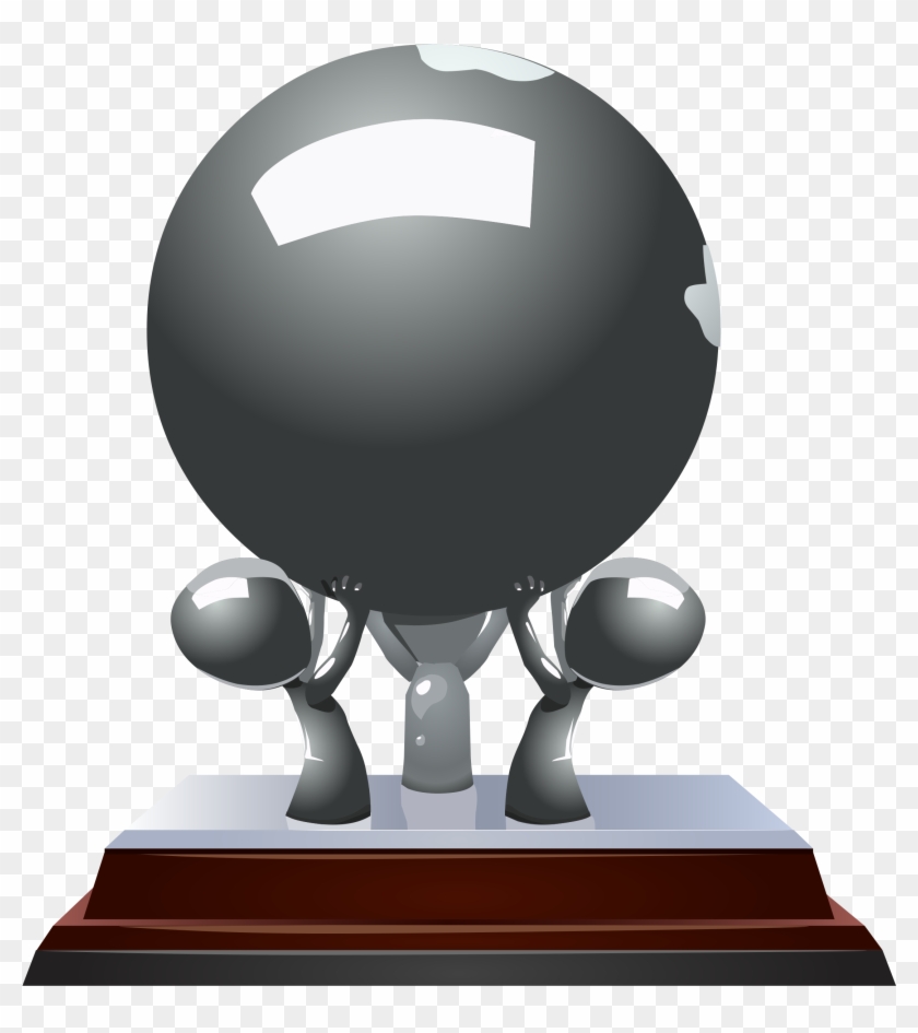 This Free Icons Png Design Of Trophy Street Creator - Trophy On Earth Clipart #5897741