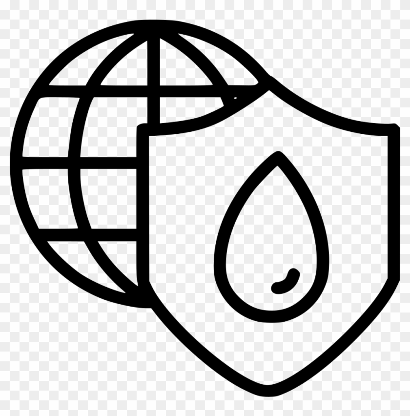 Png File - Globe Icon Png Black Clipart #5897885