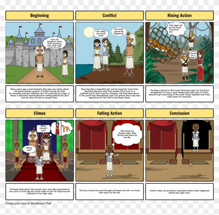 The Lady Or The Tiger Pdf Transparent Background - Cartoon Clipart