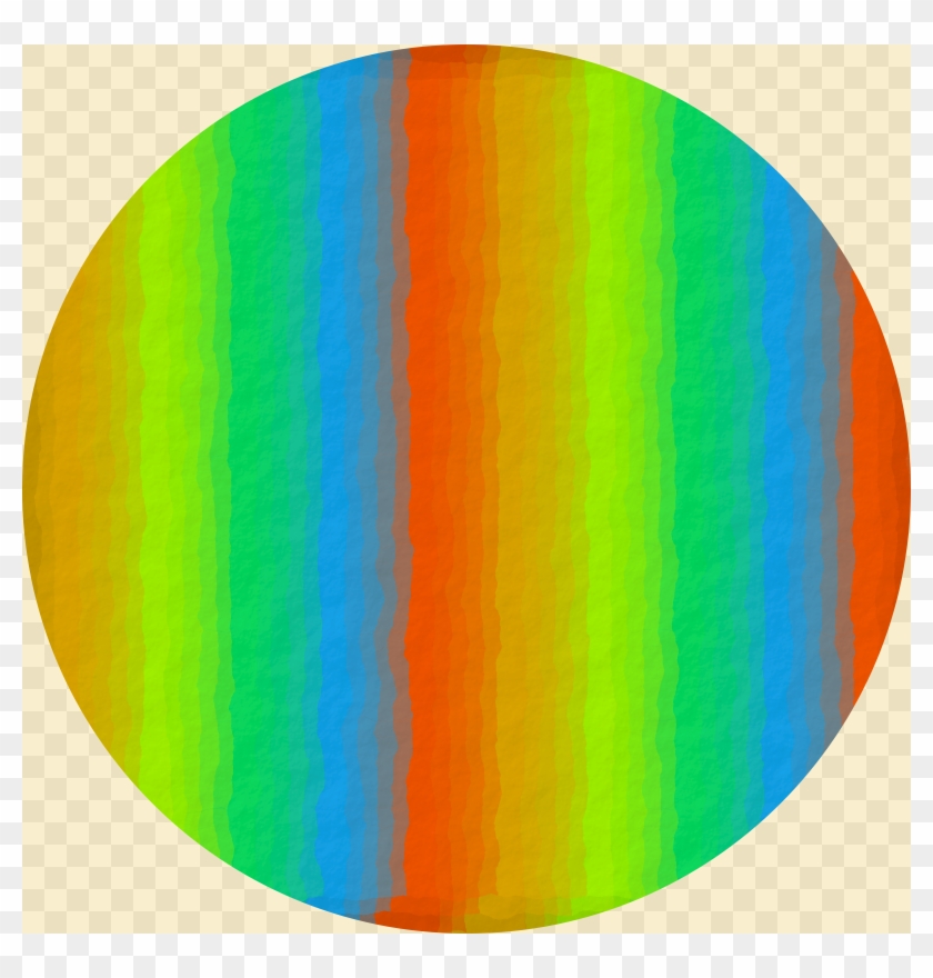 This Free Icons Png Design Of Colorful Earth - Circle Clipart