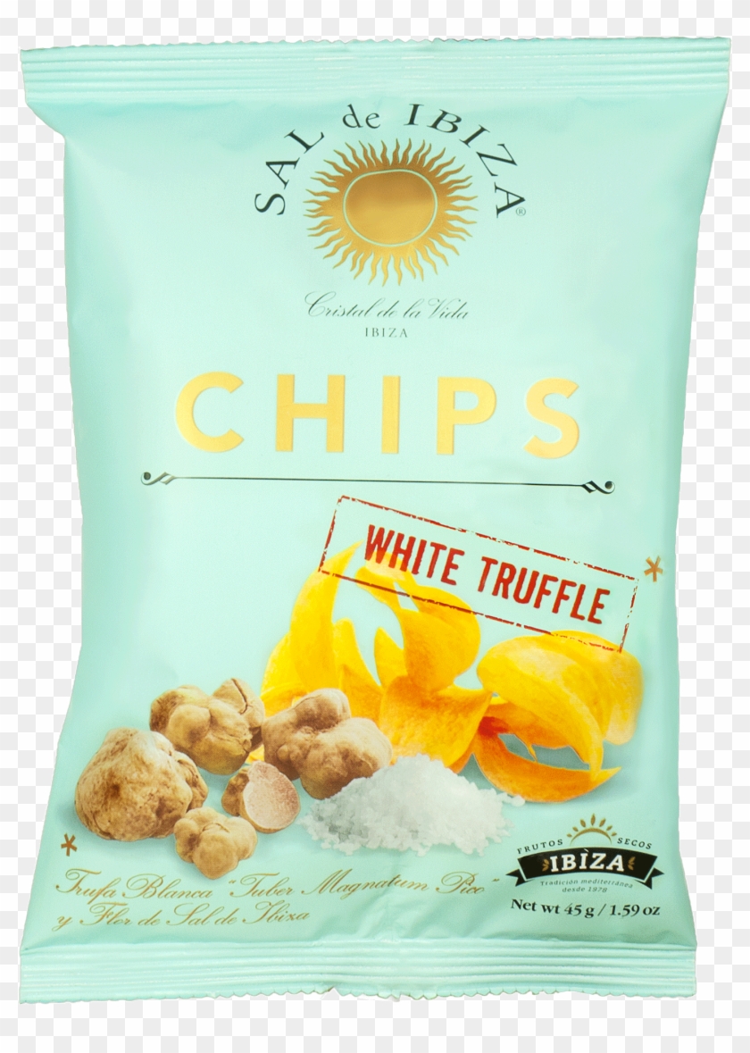 Sal De Ibiza Chips With White Truffle - Sal De Ibiza White Truffle Clipart #5898191
