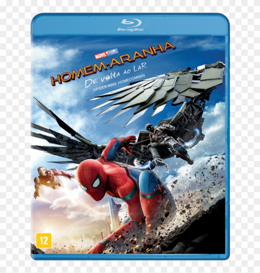 Blu Ray Homem Aranha - Spider Man Homecoming Blu Ray Clipart #5898381