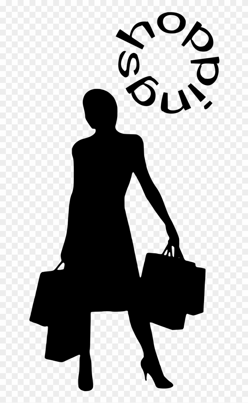 Alisveris Siluet Clipart 5898485 Pikpng