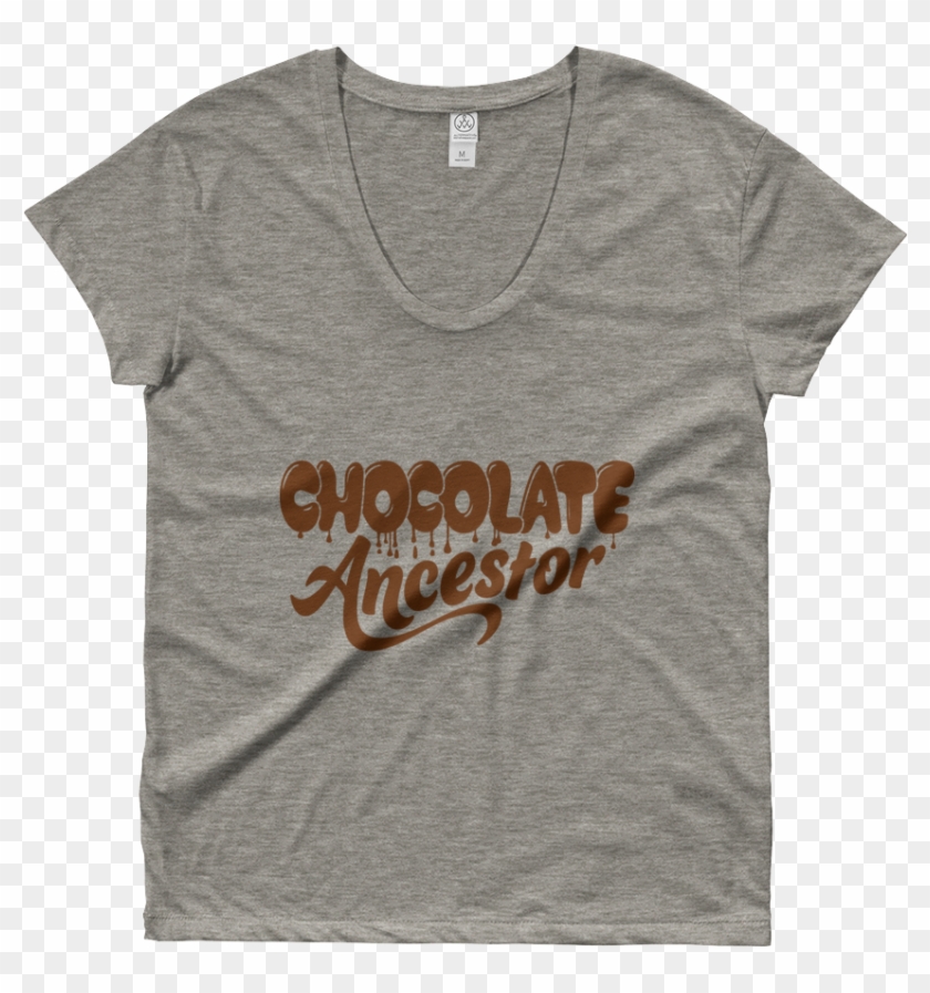 Chocolate Ancestor, Llc- Dripping Chocolate Ancestor - Active Shirt Clipart