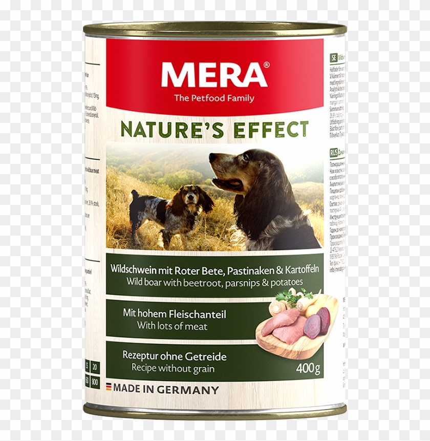 Nature´s Effect Wild Boar Wet Food With Beetroot, Parsnips - Meradog Can Clipart