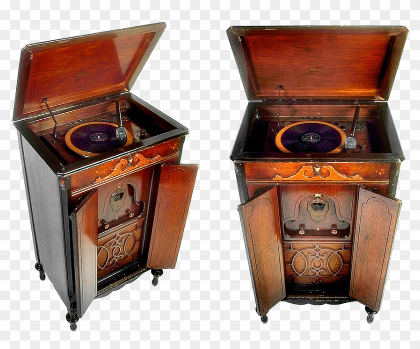 Vintage The Phonograph Sound Hobby Music History - Plattenspieler Vintage Clipart