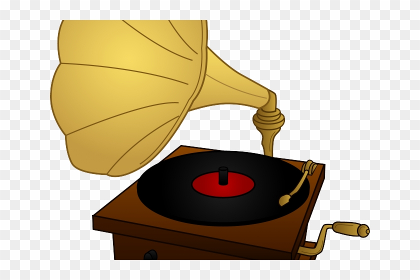 Gramophone Clipart Phonograph - Gramophone Record Player Png Transparent Png #5899152