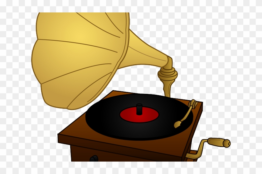 Gramophone Clipart Phonograph - Gramophone Record Player Png Transparent Png