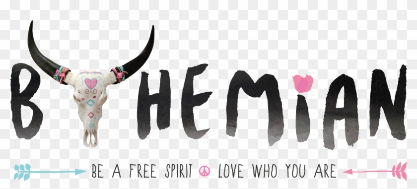 Bohemian Fashion & Style - Calligraphy Clipart