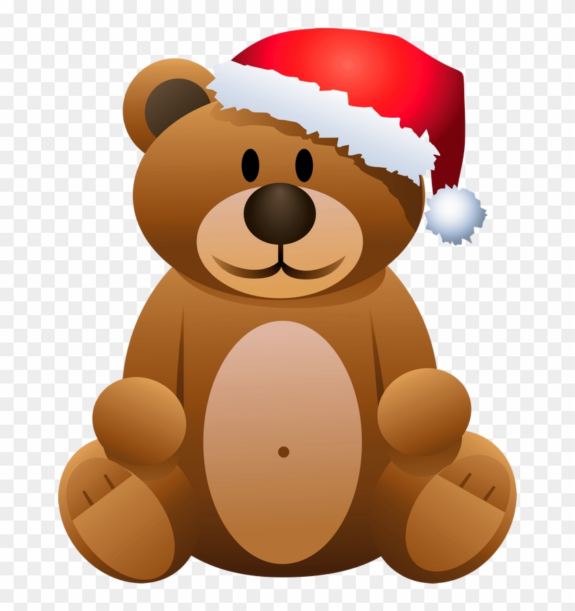 Christmas Clip Art Bear - Png Download #590291