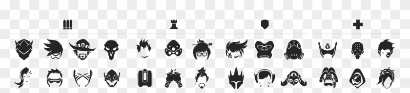 The Overwatch League Is A 12 Team League That Competes - Overwatch Character Logo Png Clipart