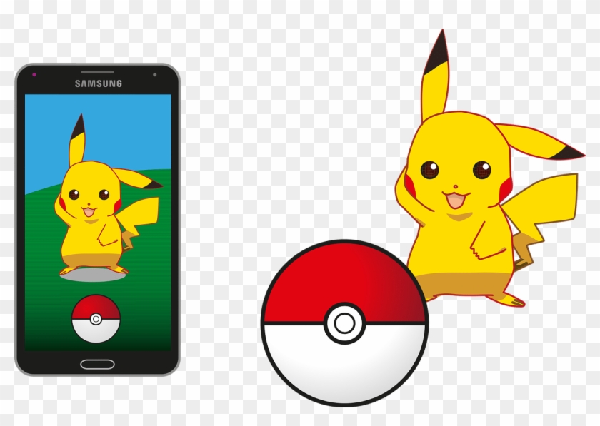 Pokemon, Pokemon Go, Pikachu, Pokeball, Samsung, App - Games Khelne Ke Liye Clipart