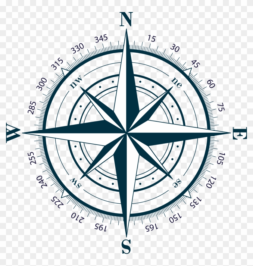 Compass Rose Clipart #590430