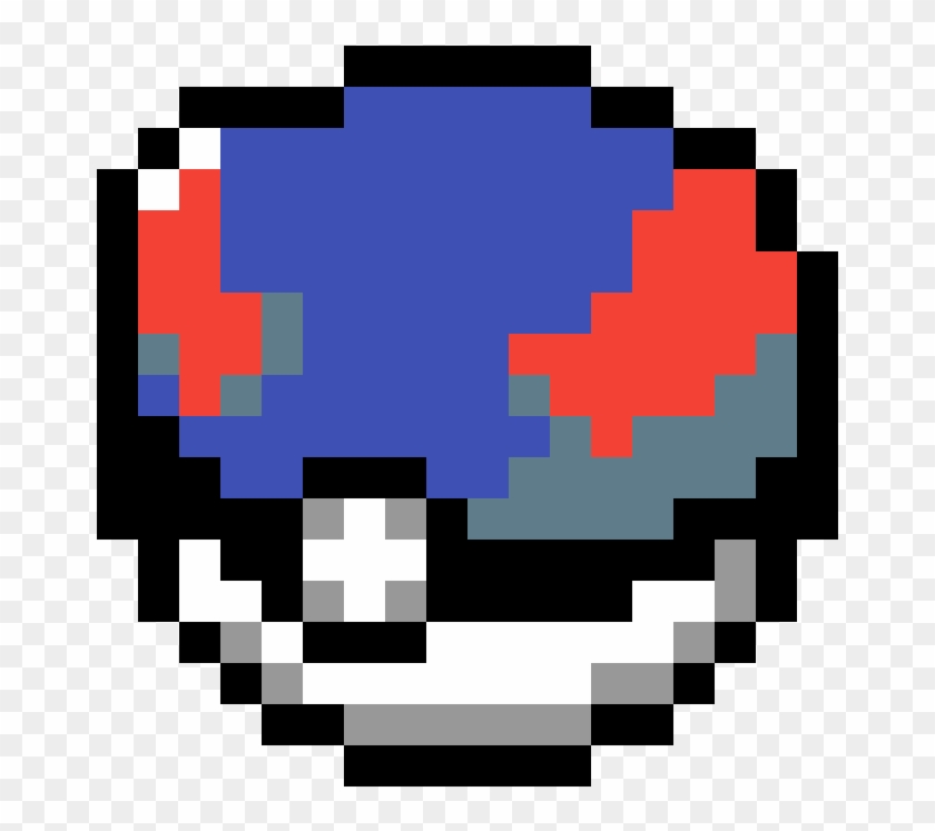 Suck-y Great Ball - Master Ball Pixel Art Clipart