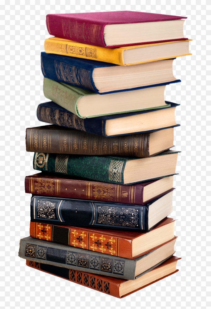 Book Png Image - Stack Of Books Png Clipart #590658