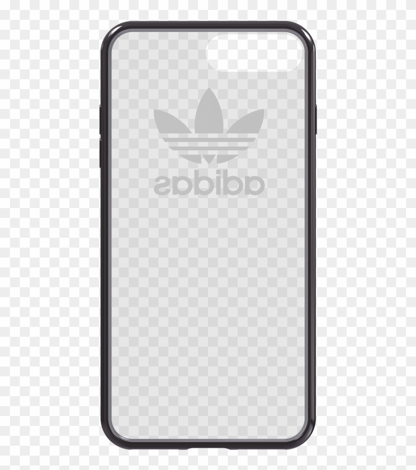 Iphone Plus Clear Case Back Cover Adidas Logo Shopperboard - Emblem Clipart