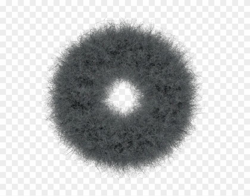 Dust Fur Font - Circle Clipart
