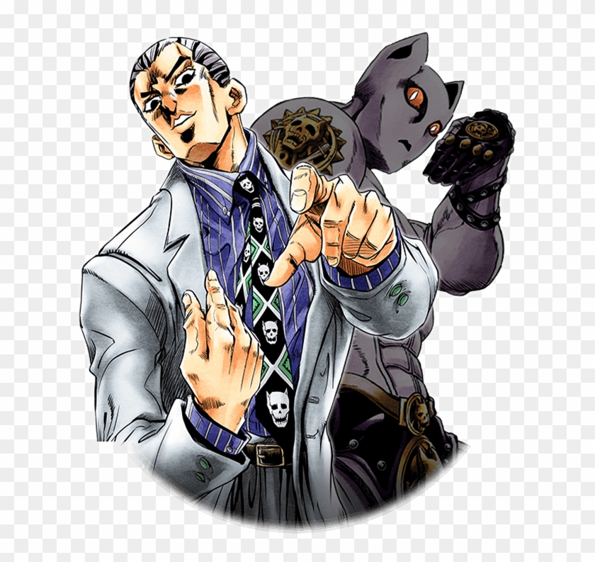 Kosaku Kawajiri (bites The Dust)/scaling - Kira Yoshikage Manga Png Clipart #591056